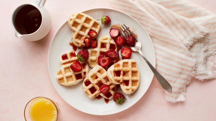 Puff-Pastry Waffle Hearts (Puffles)